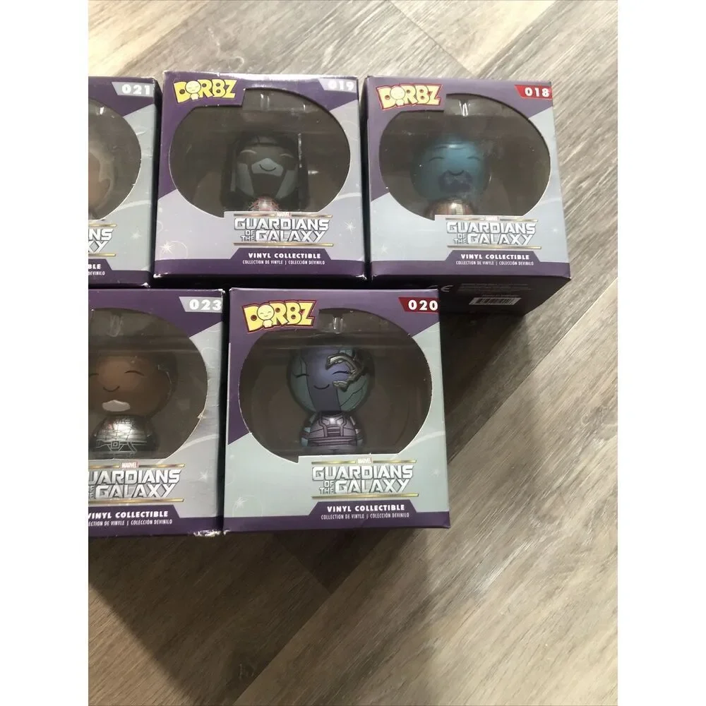 Dorbz Guardians Of The Galaxy Lot .Ronan, Yondu, Korath, Nebula, &Collector.Read